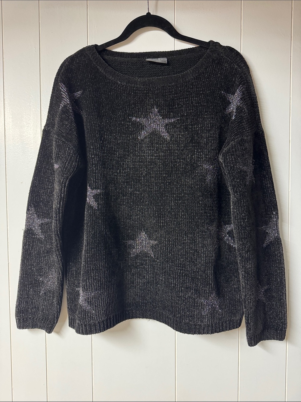 Y2K Boutique Chenille Star Sweater